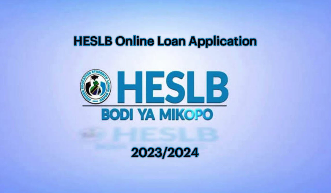 2023-2024 HESLB Loan Application