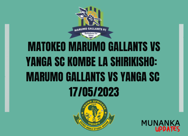 Matokeo Marumo Gallants vs Yanga SC Leo Kombe la Shirikisho: