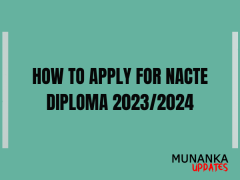 How to Apply for NACTE Diploma 2023/2024