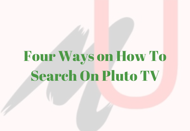 How To Search On Pluto TV