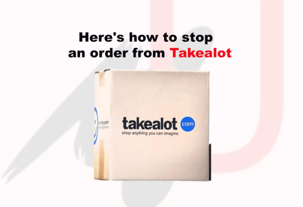 cancel any order on Takealot