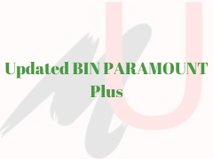 Updated BIN PARAMOUNT Plus New 100% Working