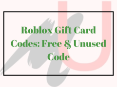 Roblox Gift Card Codes: Free & Unused Code