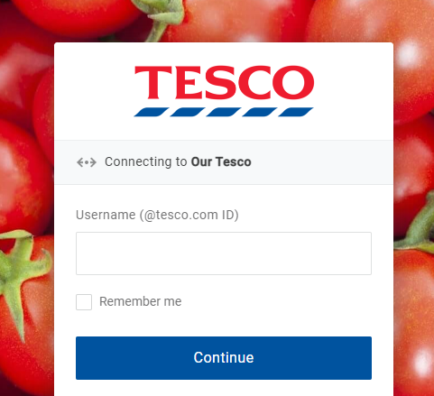 Create an Account on OurTesco.com