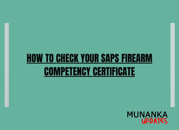 How to check your SAPS Firearm Competency Certificate