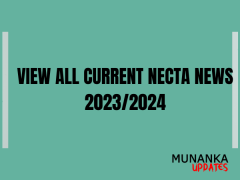 View All Current NECTA News 2023/2024